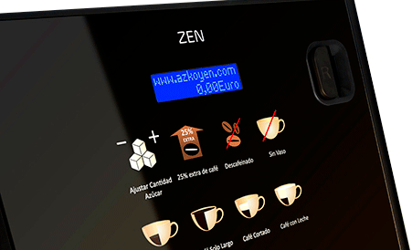 Panel de máquina Zen