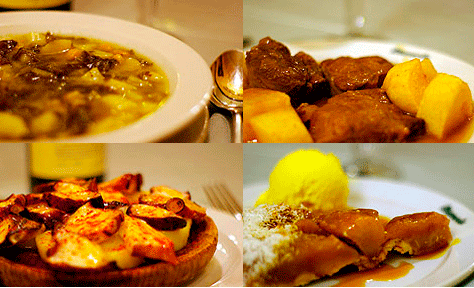 Platos del restaurante Manolo