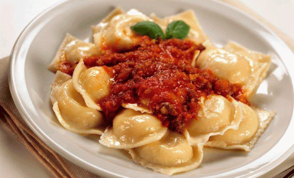 Sorrentinos de pasta fresca