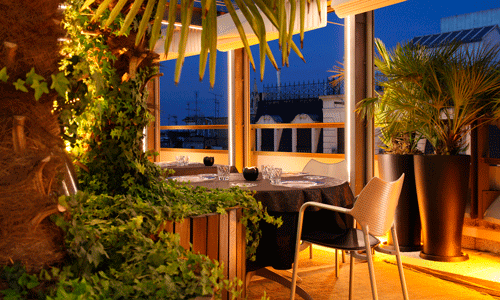 La terraza del Clarís,