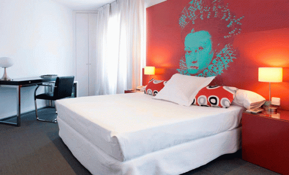 Habitación del hotel Room Mate Laura