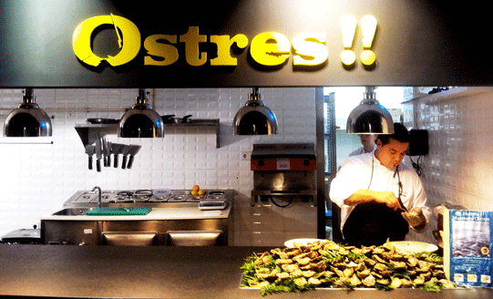 El nuevo Orio Born tiene un espacio dedicado a las ostras