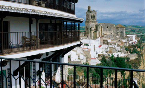 Vista desde el Parador de Arcos de la Frontera