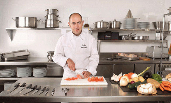 El chef Ignacio Echapresto