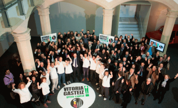Apoyo popular a la candidatura de Vitoria-Gasteiz