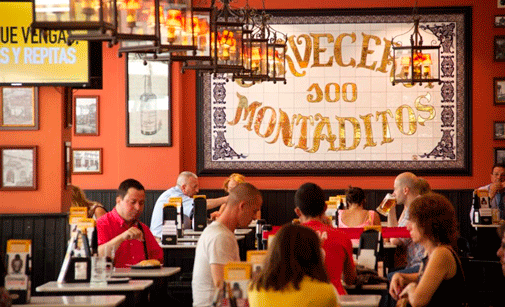 Establecimiento 100 Montaditos