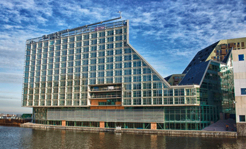 Fachada del Room Mate Aitana, en Amsterdam