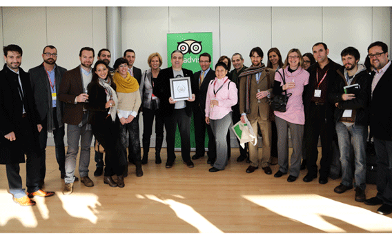 Los premios Travelers Choice a los mejores hoteles se entregaron en el marco de Fitur