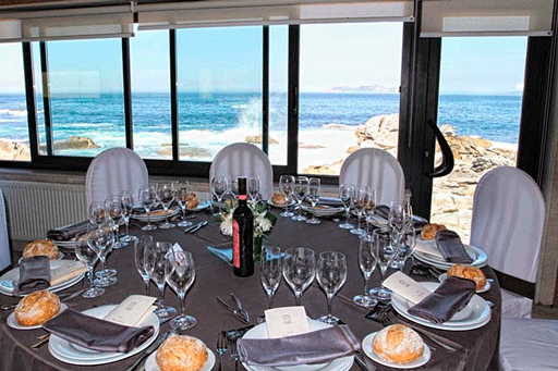 Comedor del restaurante Rocamar