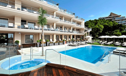 Piscina exterior del Vincci Aleysa