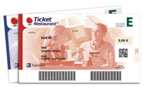 Los Ticket Restaurant ahora serán rojos