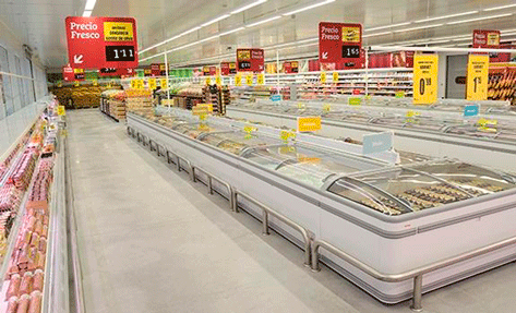 Productos frescos en un establecimiento del Grupo Miquel