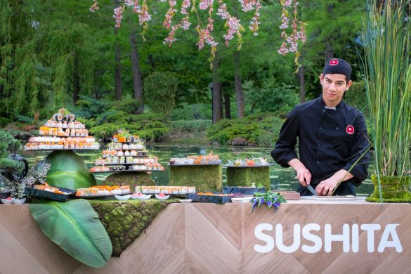 La barra de Madrid in Love diseñada para Sushita