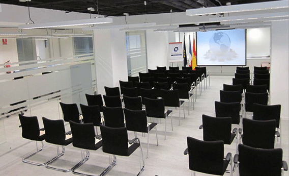 Sala de reuniones de un hotel