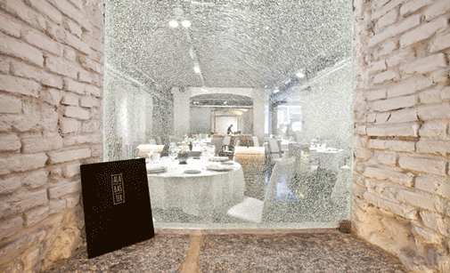 Vista de la sala de Alabaster