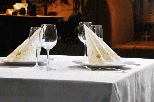 Mesa de un restaurante