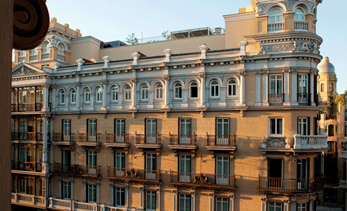 El histórico edificio que acoge el Hotel de las Letras fue declarado Patrimonio de la Comunidad de Madrid
