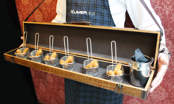 Maleta de piel de Klimer