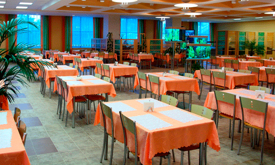 Comedor de un restaurante