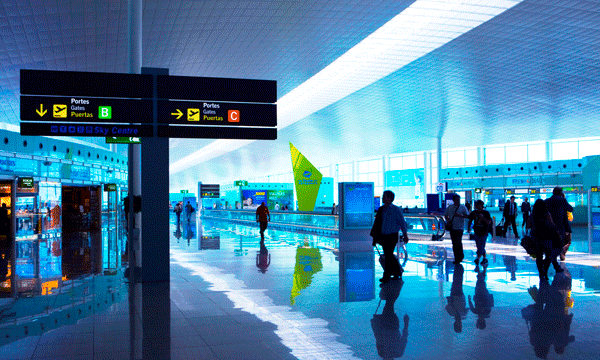 Profesionalhoreca, Viajeros en un aeropuerto