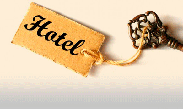 Llave de un hotel