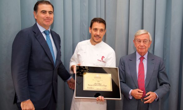 Alejandro Aznar, Francis Paniego y Rafael Ansón