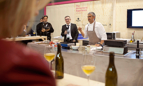 Una de las numerosas demostraciones de The Alimentaria Experience en la anterior edición