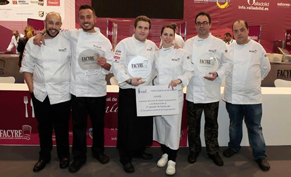 Profesionalhoreca, Los tres equipos de cocineros ganadores en el Certamen Nacional de Gastronomía