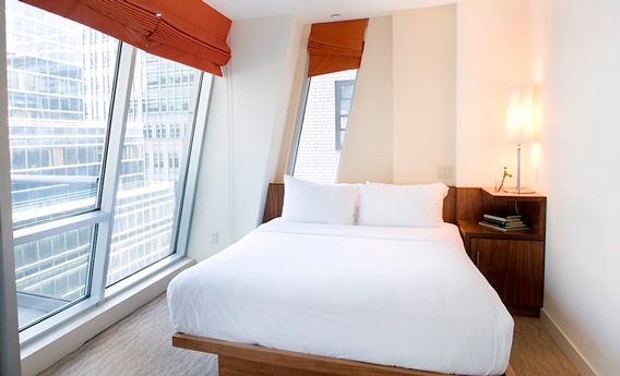 Lencería de cama de Resuinsa en el hotel The Gotham (Nueva York)