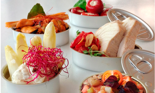 Algunas propuestas de la carta de laterío gourmet de Casa Lobo