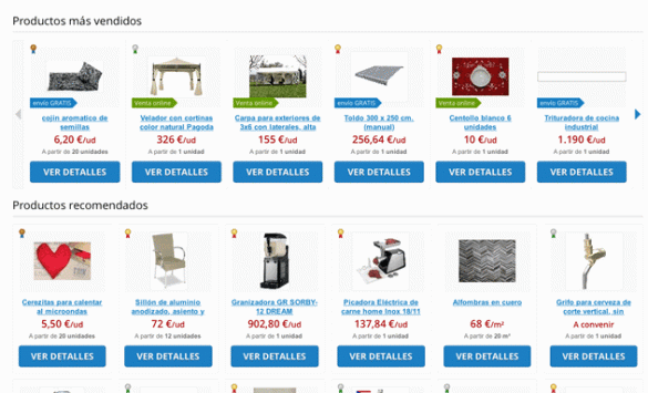 Productos para el canal horeca en oferta en SoloStocks.com