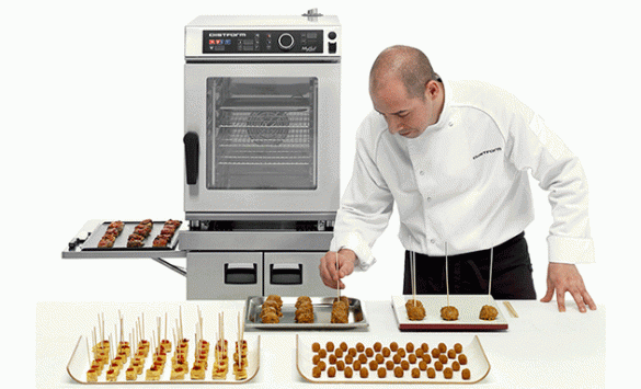 Con el carro autónomo del horno MyChef ya es posible cocinar en cualquier lugar exterior