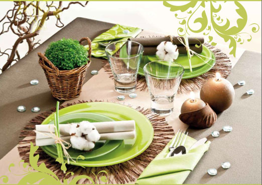 Le Nappage ofrece una amplia gama de productos desechables para vestir la mesa