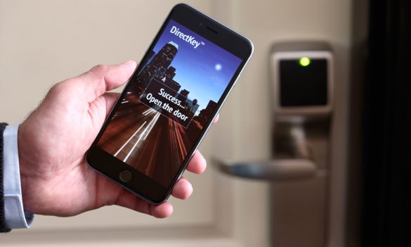 Cerradura por móvil DirectKey de Onity