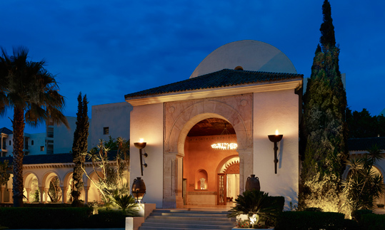 Fachada del complejo The Residence Tunis