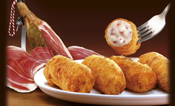 Croquetas de jamón ibérico