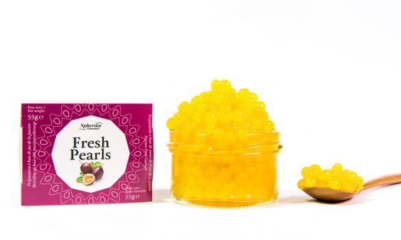 Perlas de fruta de la pasión