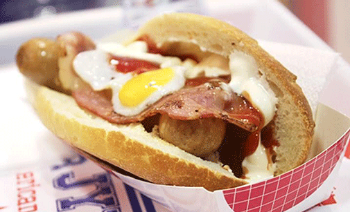 Perrito caliente de Mr Jyn's