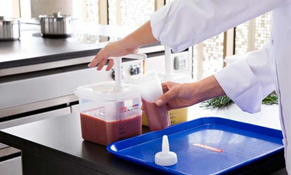 Dispensador de salsas