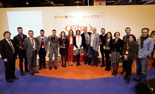 Los ganadores del concurso de apps en Fitur