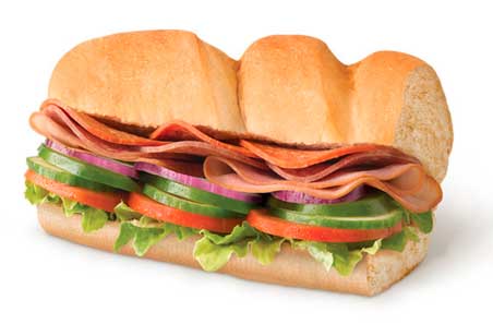 Bocadillo de Subway