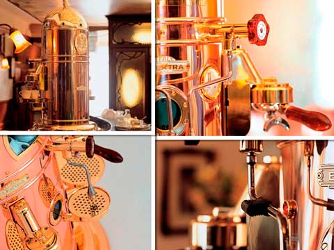 Detalles de Elektra Belle Epoque, hecha a mano