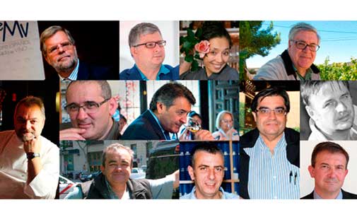 Algunos de los expertos participantes en Vinorum Think 2016
