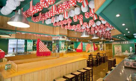 Un local de Cervecería La Toná