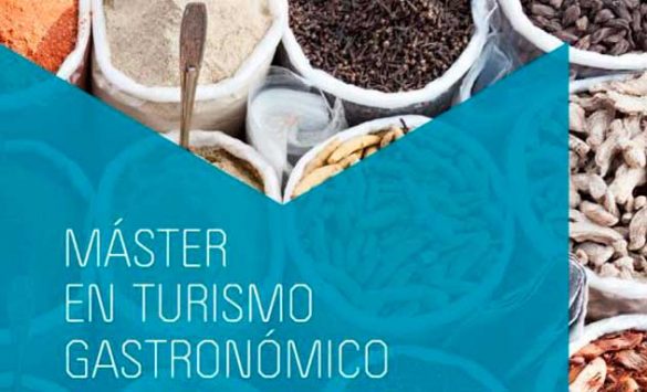 Cartel del Máster en Turismo Gastronómico