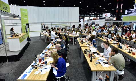 Una de las clases formativas en la pasada edición de la feria NRA