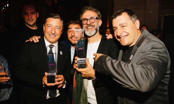 Los hermanos Roca y Massimo Bottura