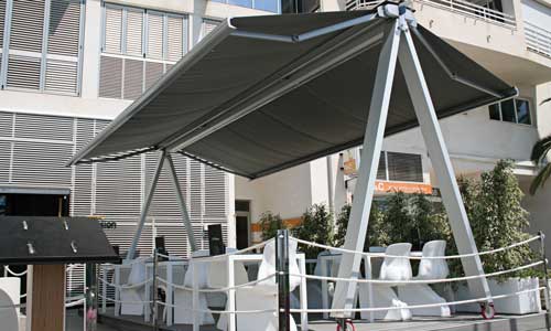 Toldo Andro de Persax, que ahora puede contribuir a purificar el aire