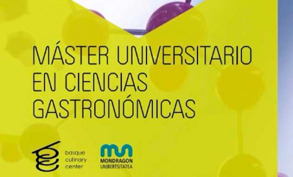 Logo del master Universitario en Ciencias Gastronómicas
