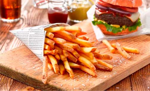 Patatas fritas con piel de McCain